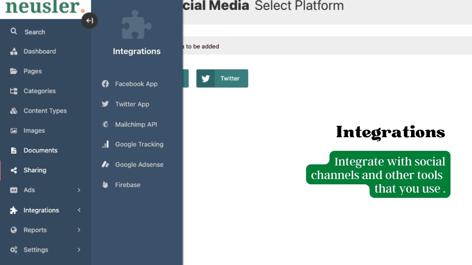 integrations in Neusler